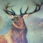 LANDSEER-MONARCH OF THE GLEN-Vintage Lithograph Print-Large Majestic Buck