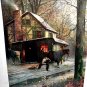 VILLIAGE SMITH-BLACKSMITH-Vintage Lithograph Print