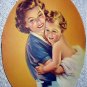 RARE-HOWARD CONNOLLY Lithograph Print-Loving Mother Holding Child