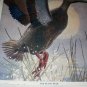 THE BLACK DUCK-Vintage Cabin Artwork Illustratioin