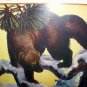 FISHER Lithograph Print-P.B.PARSONS Great Cabin Art/Sportsman Theme