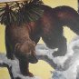 FISHER Lithograph Print-P.B.PARSONS Great Cabin Art/Sportsman Theme