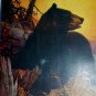 BLACK BEAR-Cabin Art Lithograph Print-P.B.PARSONS