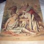Late 1800s Antique Chromolithograph Print-THE GOOD SAMARITAN-STUNNING COLORS!