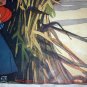 Autumn Winds,Halloween Pumpkins, Kids, Vintage Magazine Artwork Illustration-ARTIST SIGNED