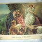 Three Women At The Tomb-Mary, Angel Religious Vintage Print