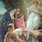 Three Women At The Tomb-Mary, Angel Religious Vintage Print