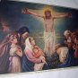 The Saviour Of Mankind Vintage Lithograph-Jesus on the Cross-Artist: Untersberger