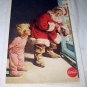 1959 Coca Cola Cover Artwork-Santa Raiding the Refrigerator for a Drink