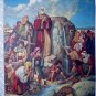 Great Miracle of MOSES Vintage Lithograph Calendar Artwork-Artist: Robert Jones