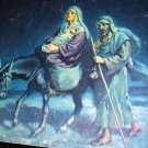 1941 The Flight Into Egypt Vintage Lithograph Print-Mary, Joseph, and Baby Jesus On Burro 1941 The Flight Into Egypt Vintage Lithograph Print-Mary, Joseph, and Baby Jesus On Burro