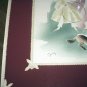 Vintage Airbrushed Watercolor Lady with Child-Signed GUILD
