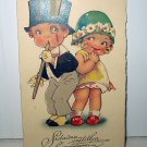 Unused DOLLY SERIES -1920s Sweet Boy and Girl Dressed Up Unused DOLLY SERIES -1920s Sweet Boy and Girl Dressed Up
