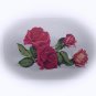 1900s USED Antique Postcard-Grouping Red and Pink Roses