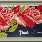 Germany 1912 Used Postcard-Pink Roses-Think of Me