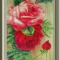 Cabbage Roses Used 1912 Postcard-Wishes Sincere