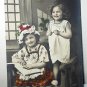 1910 Used Postcard-Two Sweet Little Girls Smiling-Real Photo