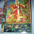 German 1980sUsed Postcard-Merry Santa Claus with Cherub Angels German 1980sUsed Postcard-Merry Santa Claus with Cherub Angels