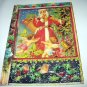 German 1980sUsed Postcard-Merry Santa Claus with Cherub Angels