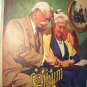 J.F.KERNAN Vntg Lithograph-Old Couple Reminising over family album-RARE image