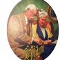 J.F.KERNAN Vntg Lithograph-Old Couple Reminising over family album-RARE image
