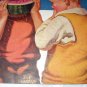 Sweet Little Boys,One Enjoying a Watermelon-J.F.Kernan Artist-Magazine Artwork