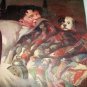 Laughing Boy,Surprised Puppy Dog-J.F.Kernan-Vintage Print-Some Flaws