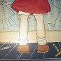 Mary Sherwood Wright Jones-Vintage Magazine Page Artwork-Young Girl Drawing Pictures on Walls