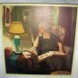 Lonely Older Widow Remembering Her Past-Signed Vintage Illustration