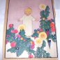Sweet Little Girl,Christmas Tree Decorations-Vintage Magazine Artwork Print