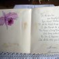 Vintage Mother's Day Greeting Card-Beautiful Purple Orchids