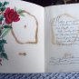 Gorgeous Larger Vintage Greeting Card-Deep Red Rose-Christmas to Mother