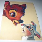 Commemoritive Unused Prepaid Postcard-BAMBI AND THUMPER Stamp