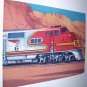 Commemorative Unused Prepaid Postal Card-The Super Chief E-1 Locomotive Stamp