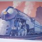 Commemorative Unused Prepaid Postal Card-The 20th Century Limited J-3a Steam Locomotive Stamp