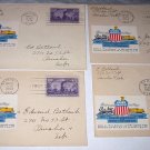 1944 First Day Covers-Four UNION PACIFIC Diamond Anniversary Golden 1944 First Day Covers-Four UNION PACIFIC Diamond Anniversary Golden