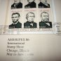 FDC US PRESIDENTIAL SERIES-II,Division and Unification