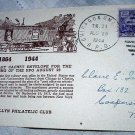 RAILROAD CANCELLATIONS-1944 RPO CHICAGO AND OMAHA RAILROAD CANCELLATIONS-1944 RPO CHICAGO AND OMAHA