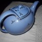 Vintage 1940's HALL China Cadet Blue 6 Cup Teapot with Cadet Hook Lid