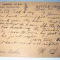 Mailed Postal Card UX9-Head of Jefferson-Battle Creek,Michigan to Maysville, MI