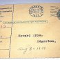 Mailed 1937 Postal Card-One Cent Washington-Workman's Compensation