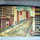 Linen Unused Post card-Washington Street,Indianapolis,Indiana Linen Unused Post card-Washington Street,Indianapolis,Indiana