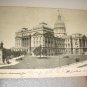Used 1907 postcard-State Capitol-Indianapolis,Indiana-Mailed to Hanover, Indiana