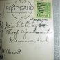 Used 1934 Postcard-Madison Milton Bridge,Madison, Indiana-Mailed to Muncie, Ind.