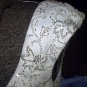 **REDUCED PRICE**Lovely White Size 10 Wedding Dress with Bugle,Teardrop Beadwork,Sequins-Long Train