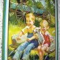 Dillon-Two Little Children,Dog Playing Going To Town Print