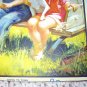Dillon-Two Little Children,Dog Playing Going To Town Print