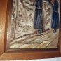 1965 Handpainted Artist Signed Painting-The Wailing Wall,Israel-Religious Wood Framed