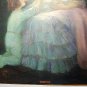 Eventide-Gorgeous Vntg Lithograph Print-Mother in candlelight,Holding Baby