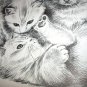 1983-Pollyanna Pickering Ilustration-Five Adorable Playful Sweet Kittens